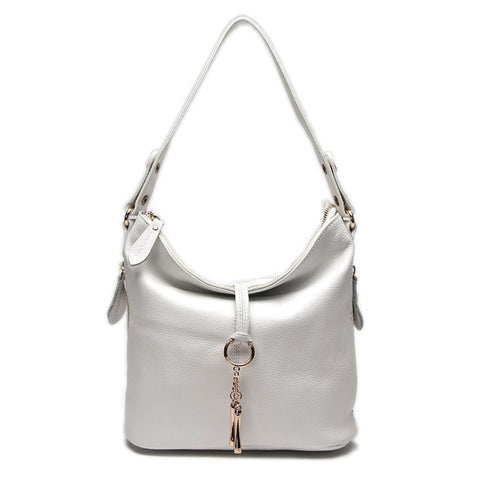 www.clazzybag.com veske dame skinn handbag women leather beige off white