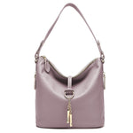www.clazzybag.com veske dame skinn handbag women leather purple lilla