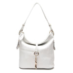 www.clazzybag.com veske dame skinn handbag women leather white hvit
