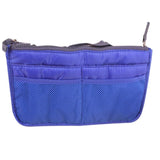 organiserer organizer handbag veske nylon blue blå