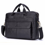 www.clazzybag.com pc veske laptop bag menn men leather skinn black sort svart
