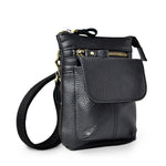www.clazzybag.com sidebag crossbody bag men mann skinn leather black sort svart