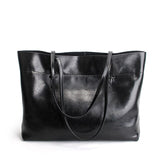 www.clazzybag.com veske skulderveske dame skinn shoulderbag women leather black sort