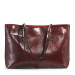 www.clazzybag.com veske skulderveske dame skinn shoulderbag women leather coffee kaffe