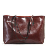 www.clazzybag.com veske skulderveske dame skinn shoulderbag women leather coffee kaffe