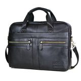 www.clazzybag.com pc veske laptop bag menn men leather skinn black sort svart