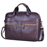 www.clazzybag.com pc veske laptop bag menn men leather skinn red brown rødbrun rød brun