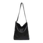 www.clazzybag.com hånveske veske skulderveske handbag shoulderbag leather skinn black sort svart