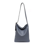 www.clazzybag.com hånveske veske skulderveske handbag shoulderbag leather skinn blue blå