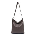 www.clazzybag.com hånveske veske skulderveske handbag shoulderbag leather skinn gray grå