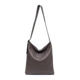 www.clazzybag.com hånveske veske skulderveske handbag shoulderbag leather skinn gray grå